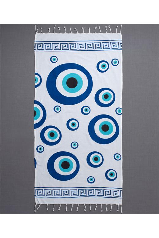 Pestemal sf1756 (90cm x 180cm) σιέλ