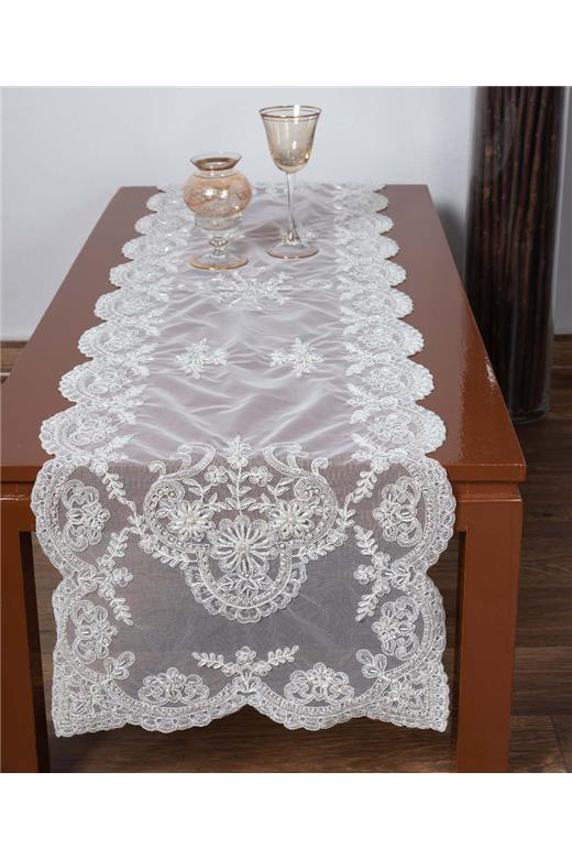 τραβέρσα (45cm X 170cm) YL12A-176 ivory