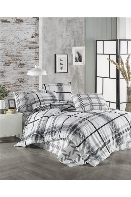 Πάπλωμα Υπέρδιπλο (Σετ) (230X250) Mcdecor Wood Grey